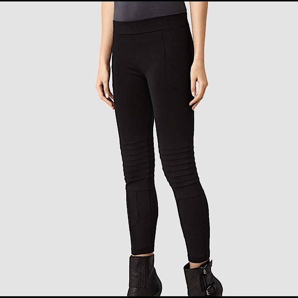 All Saints Ridley Moto Leggings